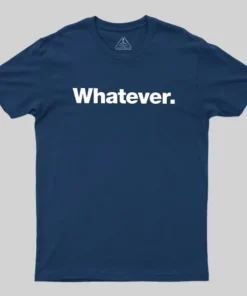 Alternative view of Whatever Geek T-Shirt