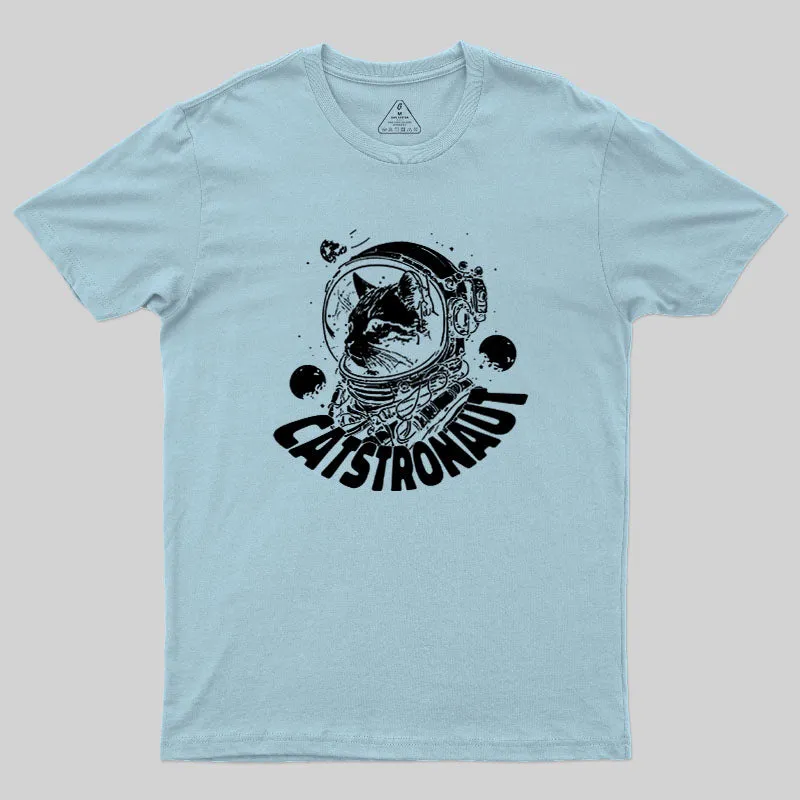 Catstronaut Geek T-Shirt - Image 10