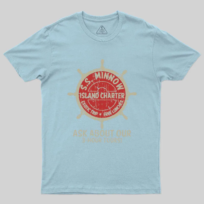 Retro Style Gilligans Island 70s Geek T-Shirt - Image 8