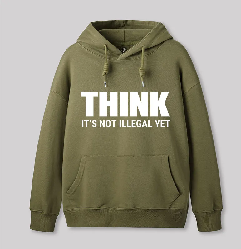 Think Before It's Illegal Geek Hoodie - Image 3