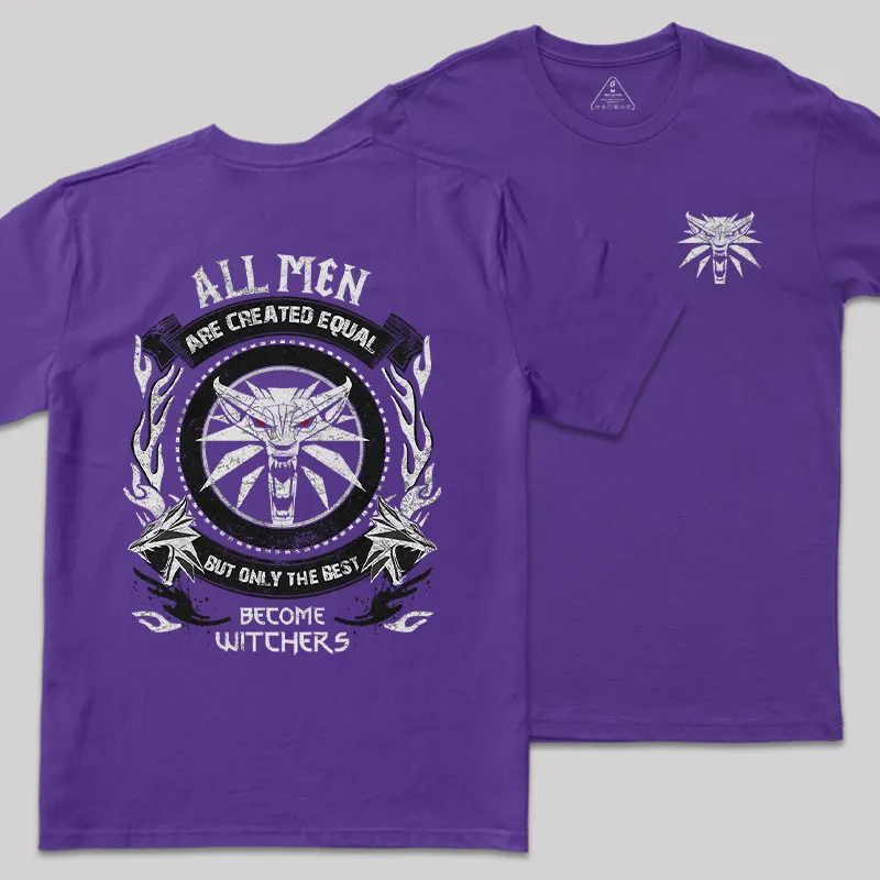 Wolf School Legacy Front and Back Printed Geek T-Shirt - Image 6