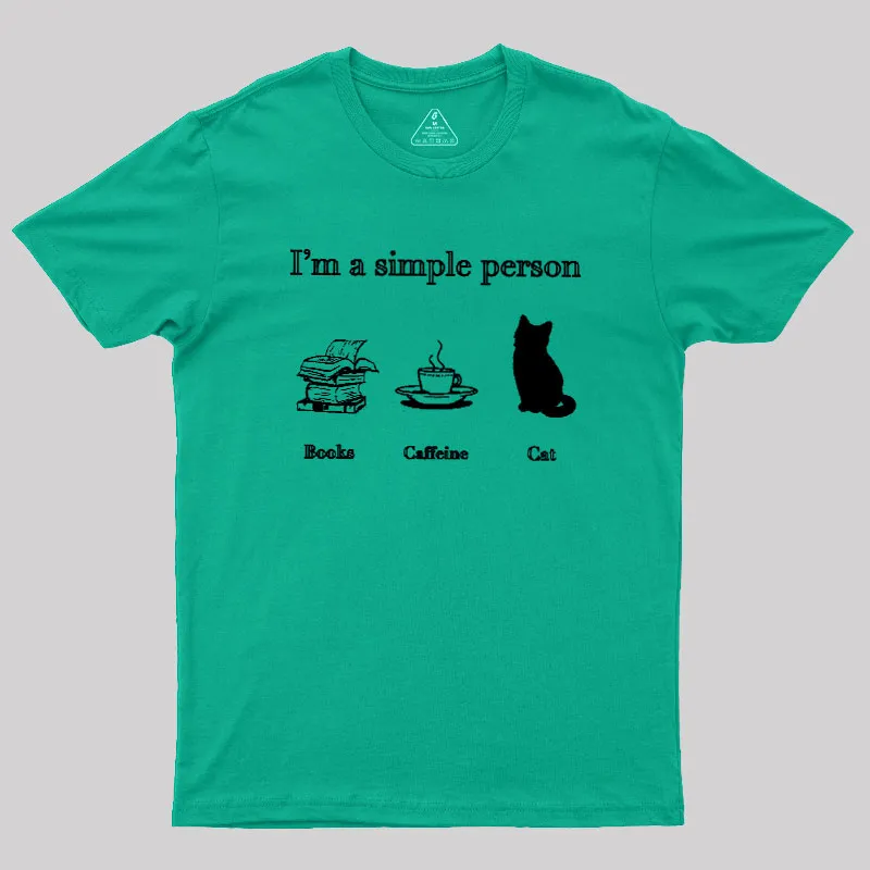 I'm A Simple Person Geek T-Shirt - Image 6