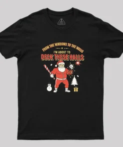 Deck the Halls Geek T-Shirt