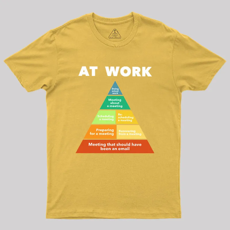 At Work Geek T-Shirt - Image 7