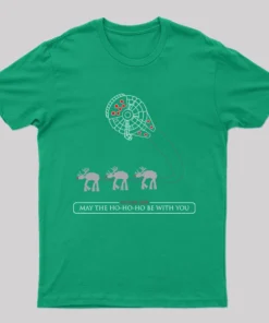 Alternative view of May The Ho Ho Ho Be With You Christmas T-Shirt