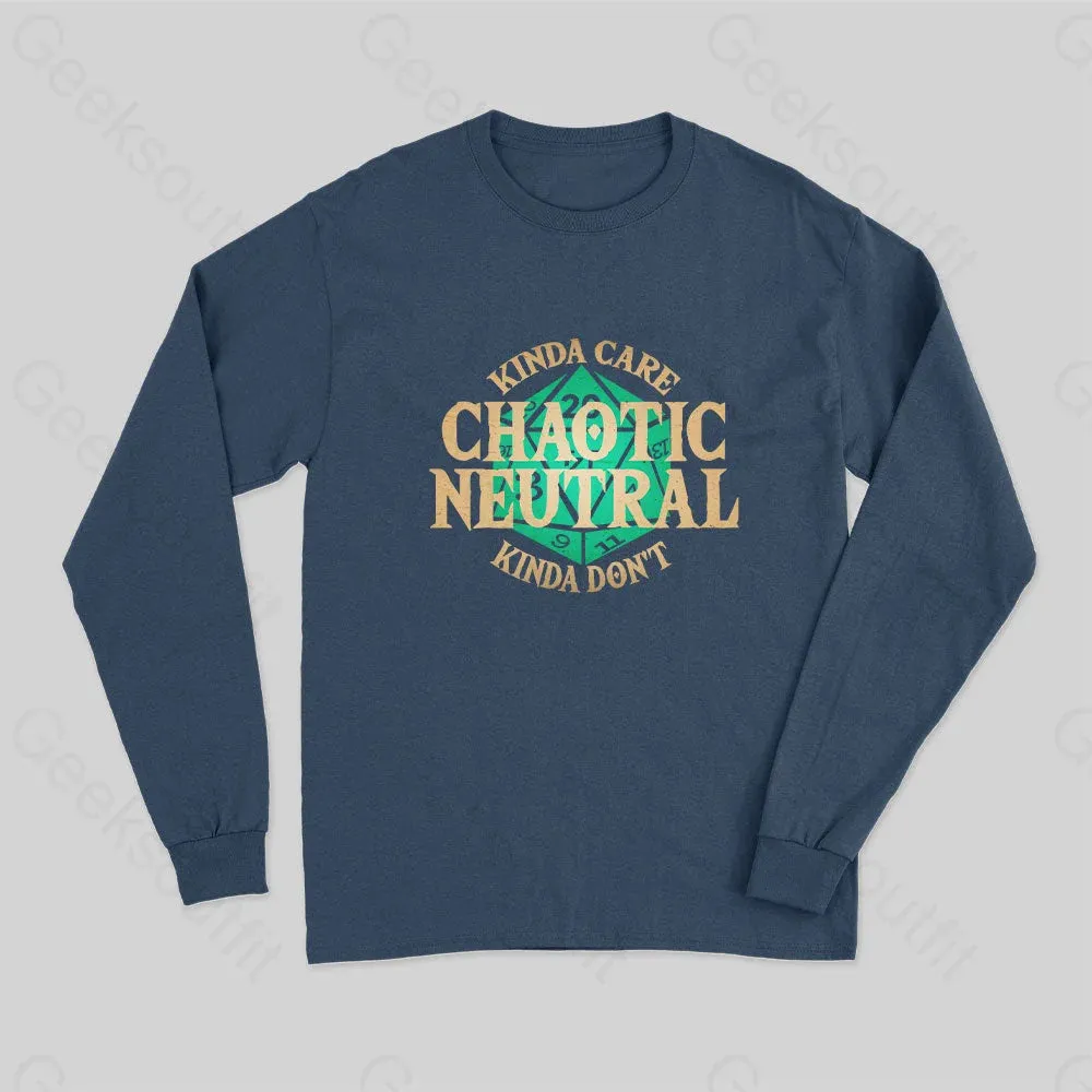 Chaotic Neutral Long Sleeve T-Shirt - Image 2