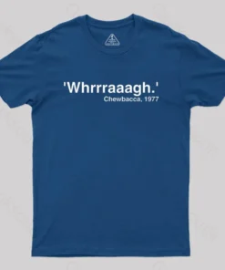 Alternative view of Chewie Whrrraaagh Geek T-Shirt