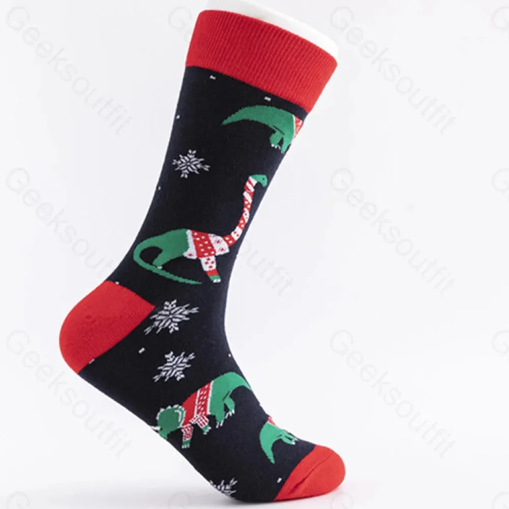 Christmas Element Casual Men's Socks - Image 2