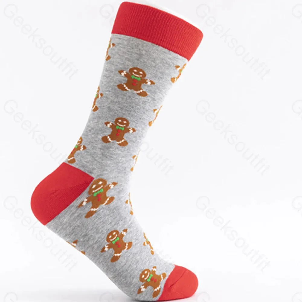 Christmas Element Casual Men's Socks - Image 4