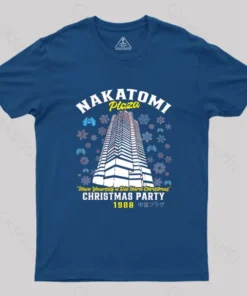 Christmas Nakatomi Building Die Hard Geek T-Shirt