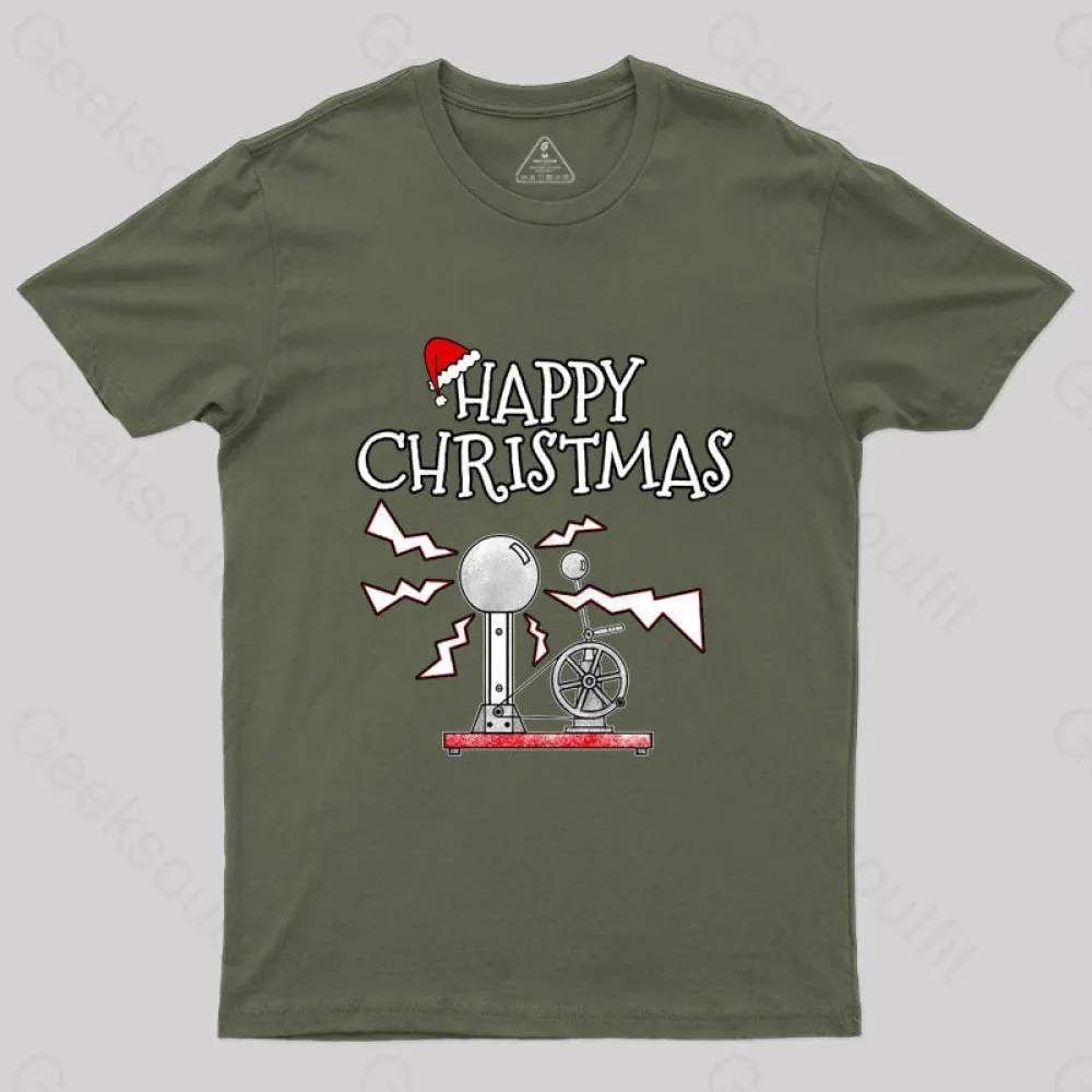 Christmas Physics Science T-Shirt - Image 3