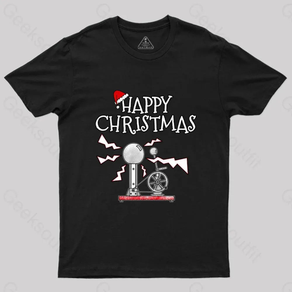 Christmas Physics Science T-Shirt