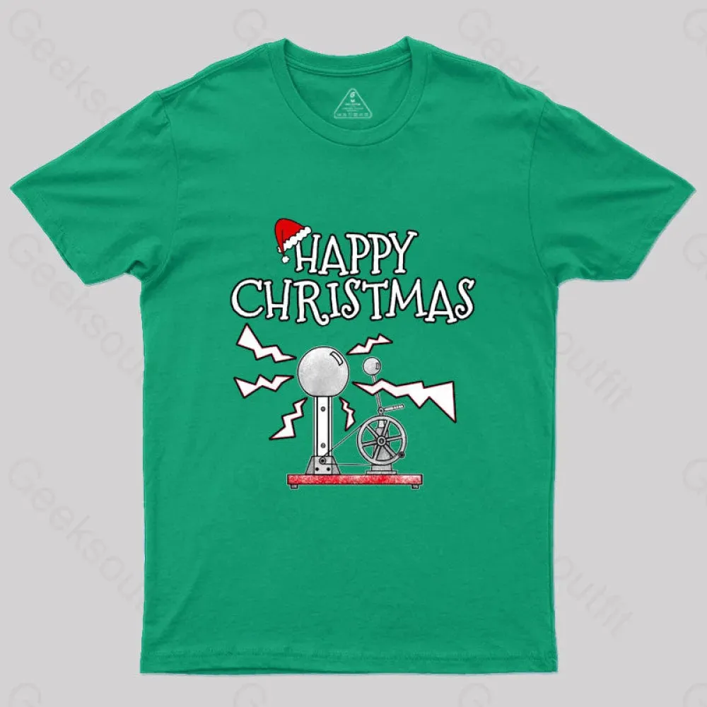 Christmas Physics Science T-Shirt - Image 5