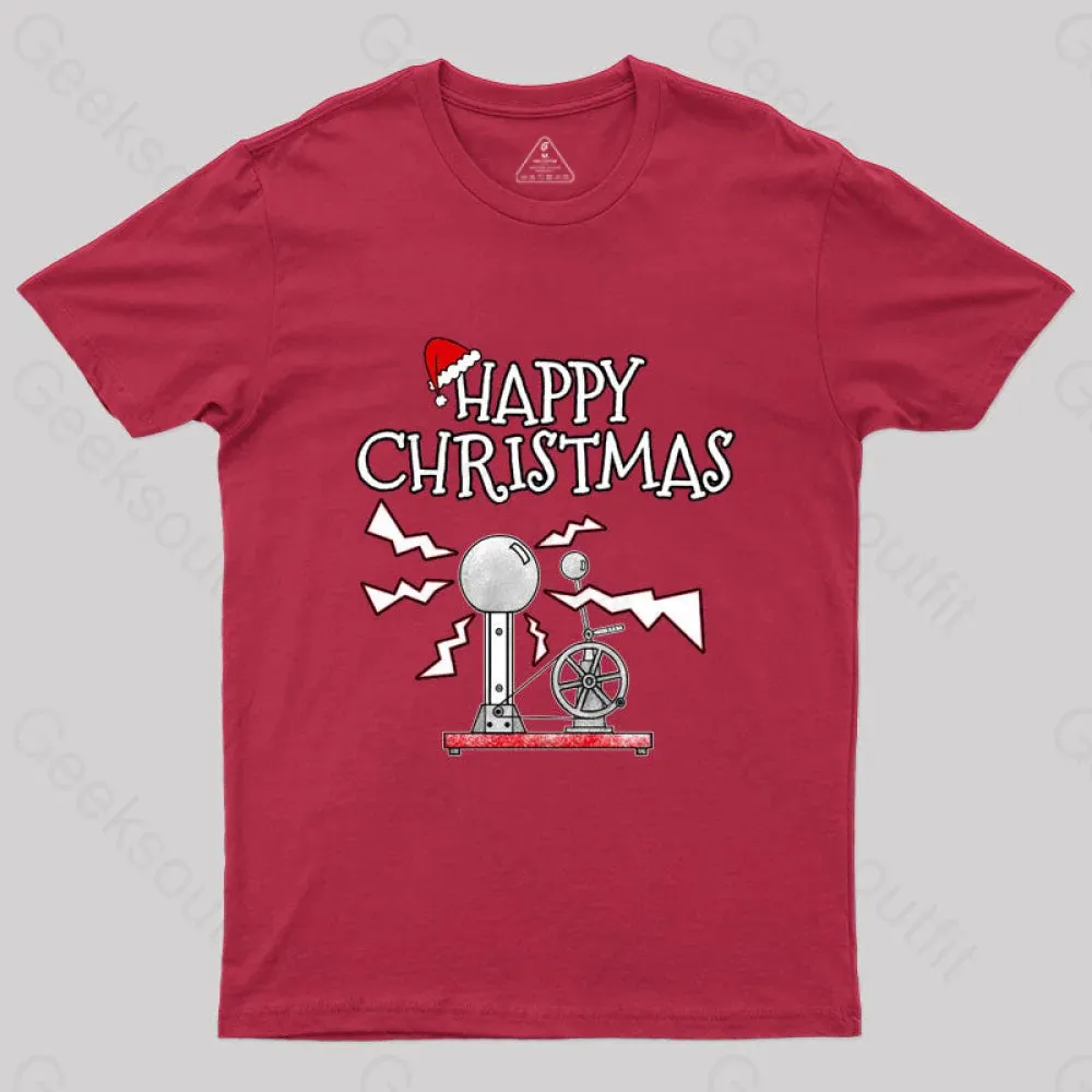 Christmas Physics Science T-Shirt - Image 4