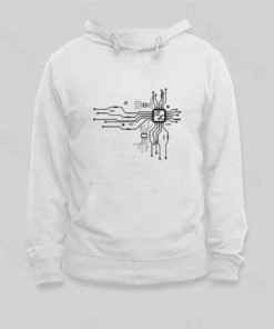 Alternative view of CPU Heart Hoodie