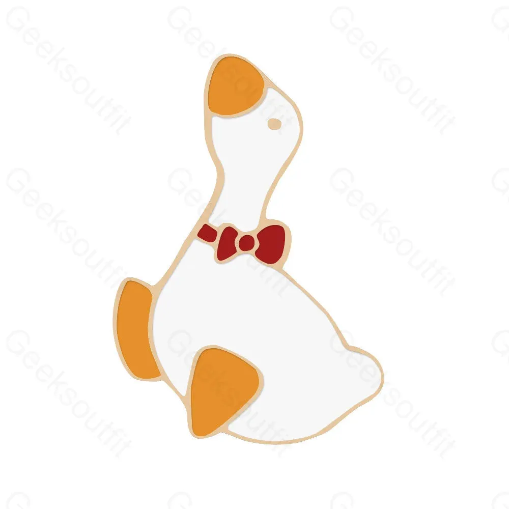 Creative Cartoon Mischief Duck Pins - Image 4