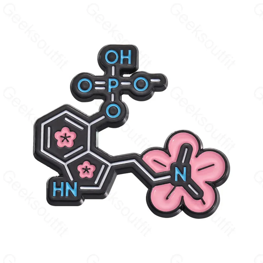 Creative Gene Chain Chemistry Pins - Image 2