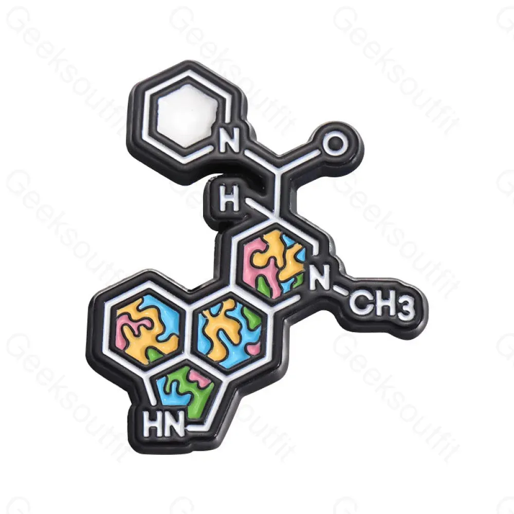 Creative Gene Chain Chemistry Pins - Image 3