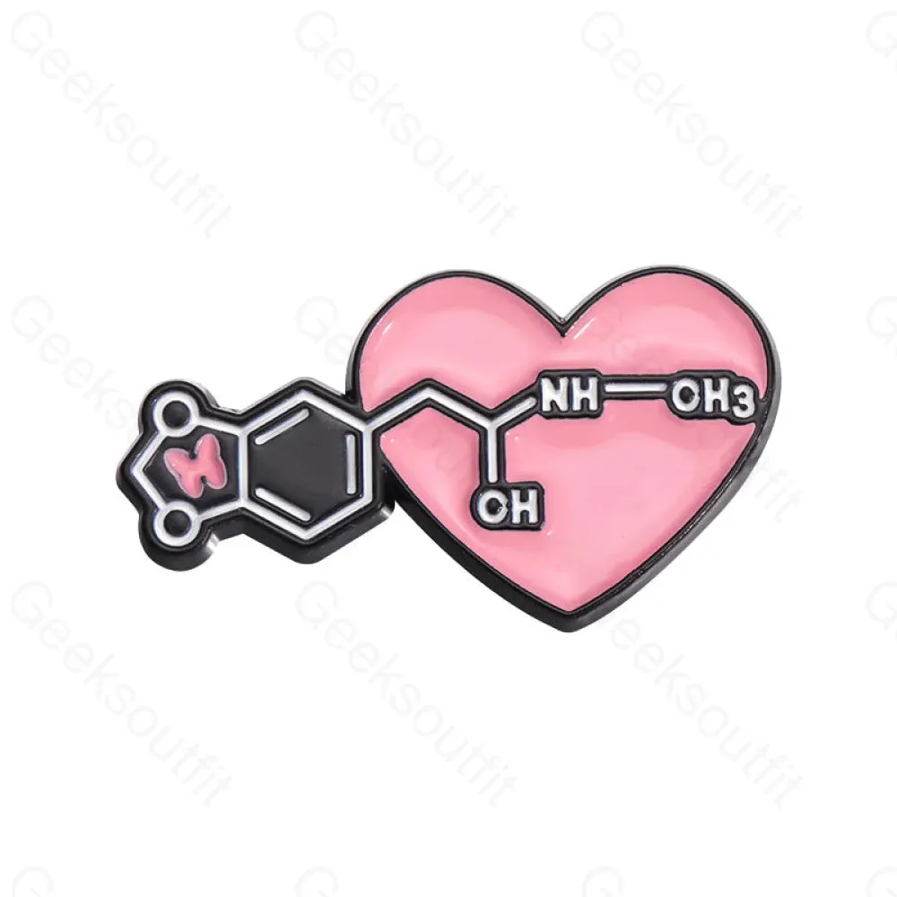 Creative Gene Chain Chemistry Pins - Image 4