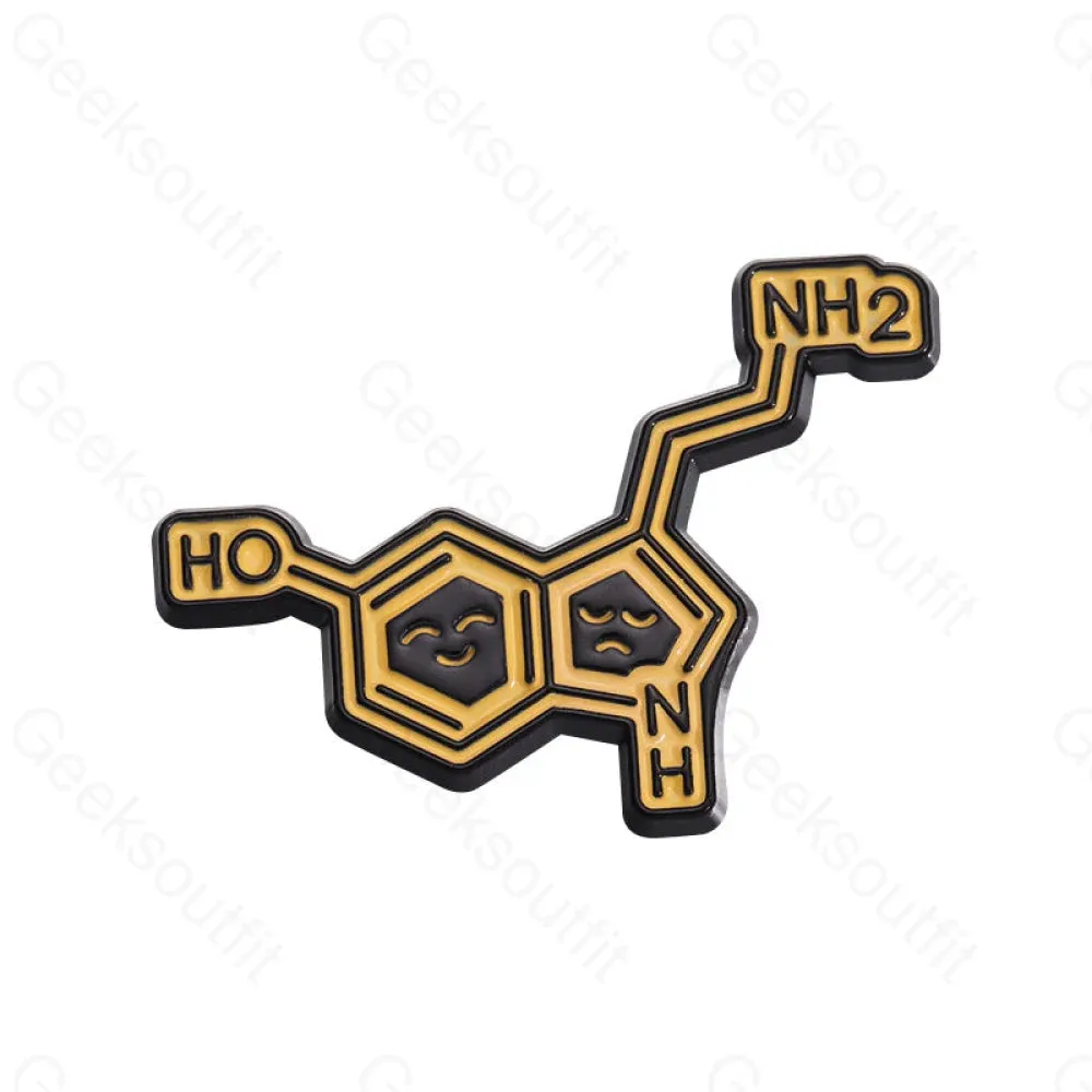 Creative Gene Chain Chemistry Pins - Image 5