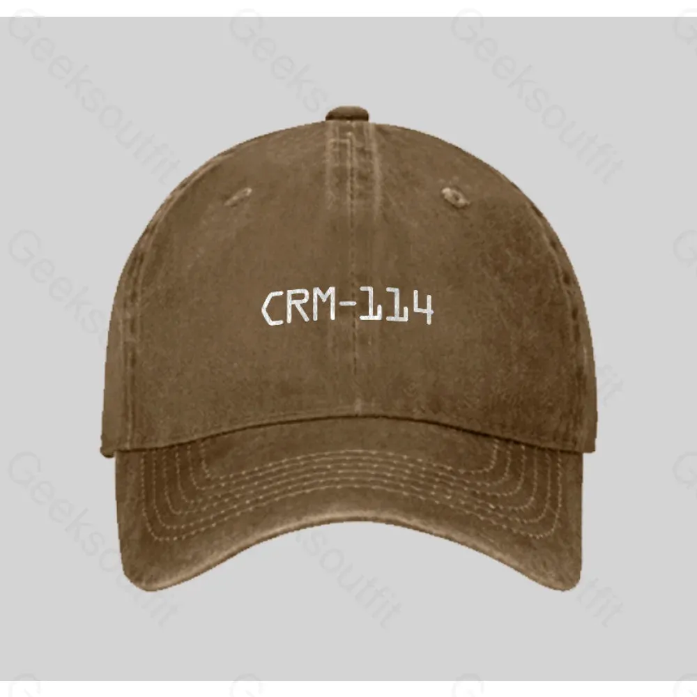 CRM-114 Washed Vintage Baseball Cap - Image 5