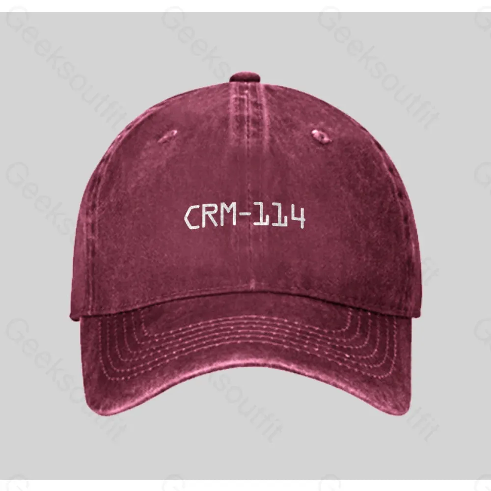 CRM-114 Washed Vintage Baseball Cap - Image 4