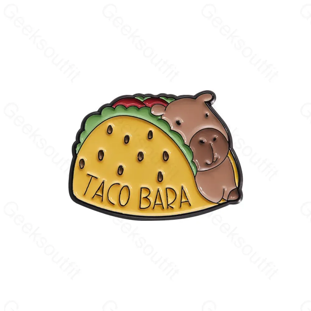 Cute Capybara Pins - Image 2