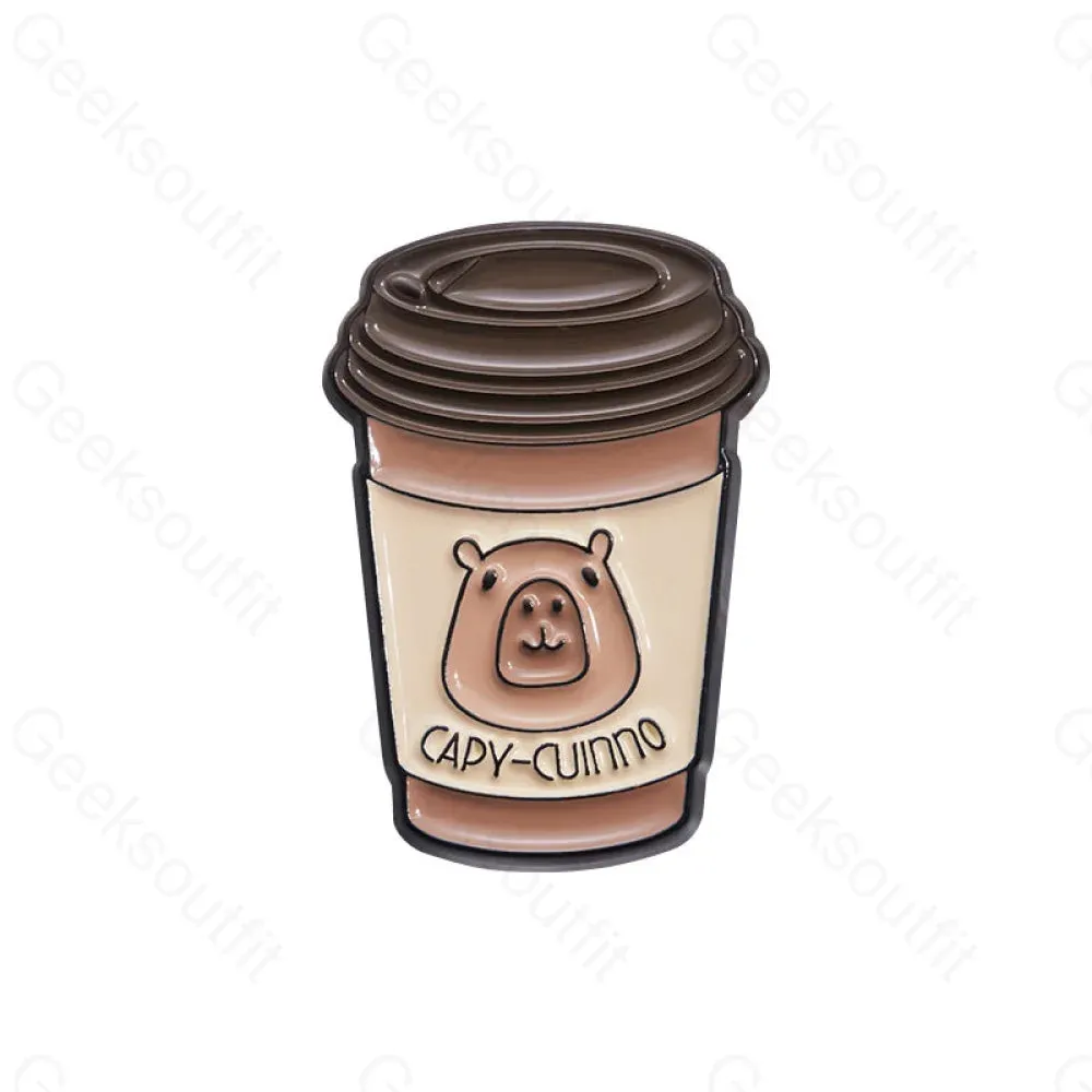 Cute Capybara Pins - Image 4
