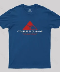 Alternative view of Cyberdyne Systems Nerd T-Shirt