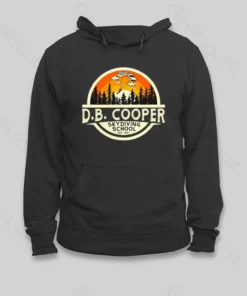 D B Coopers Skydiving School Portland Oregon Hoodie