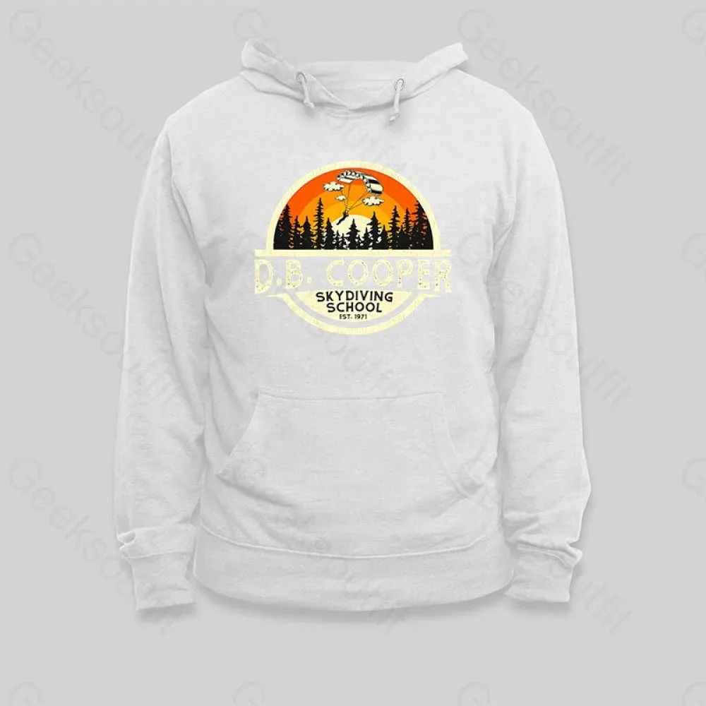D B Coopers Skydiving School Portland Oregon Hoodie - Image 2