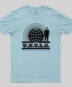 Alternative view of The Man from U.N.C.L.E. Geek T-Shirt