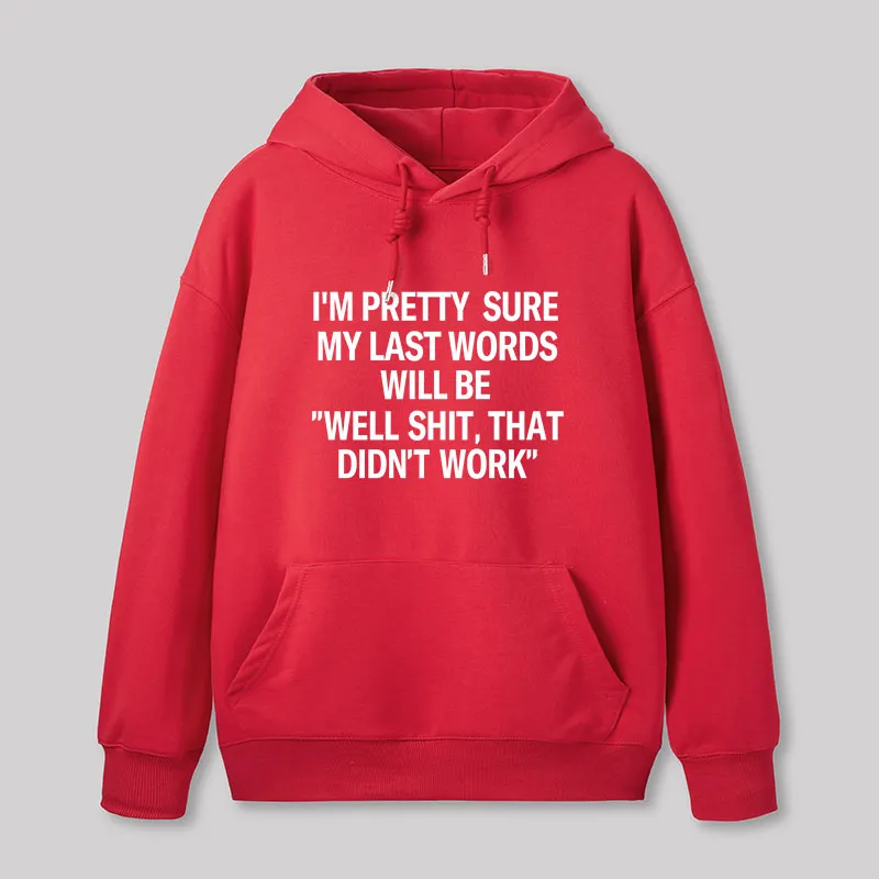 My Last Word Geek Hoodie - Image 6