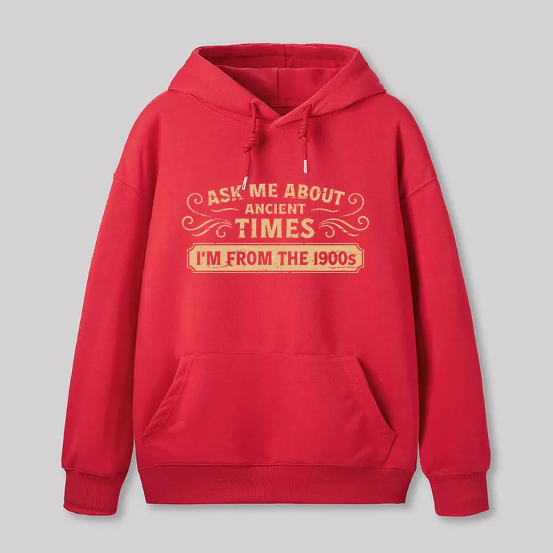 Ask Me About Ancient Times Geek Hoodie - Image 4