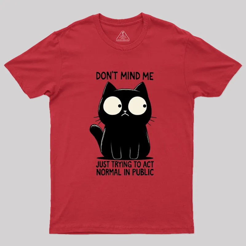 Don't Mind Me Geek T-Shirt - Image 8