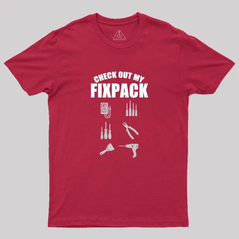 Appliance Repair Repairman Fixer Geek T-Shirt - Image 5