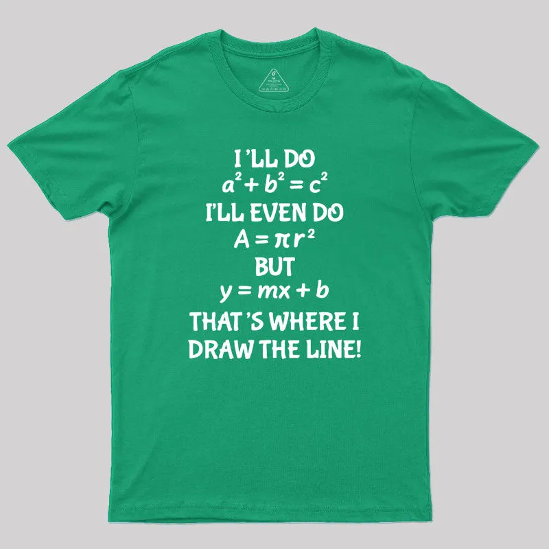 Funny Math Teacher Joke T-Shirt - Image 10