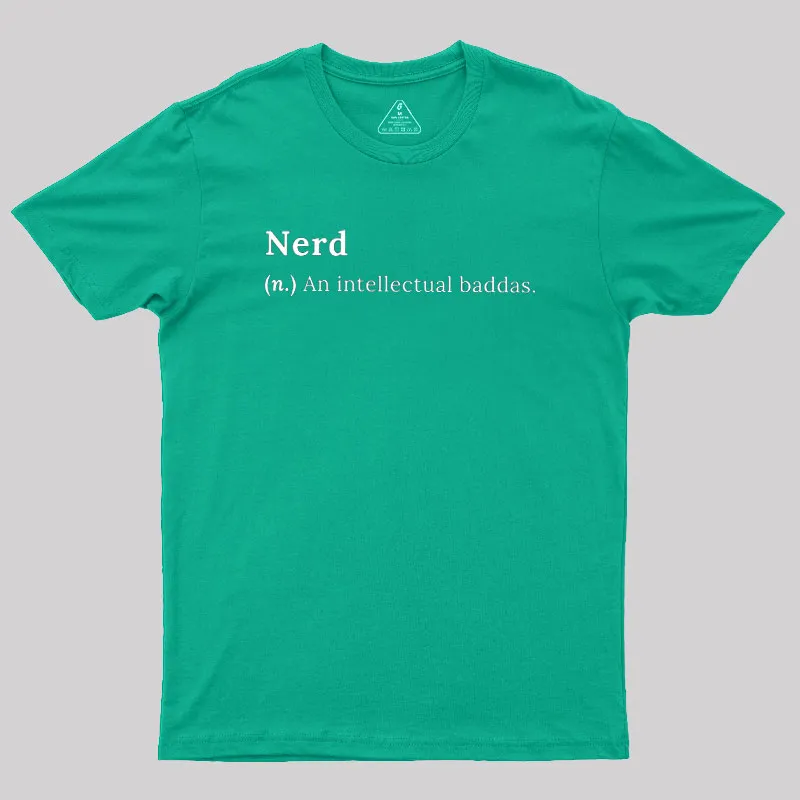 Nerd Definition Geek T-Shirt - Image 10