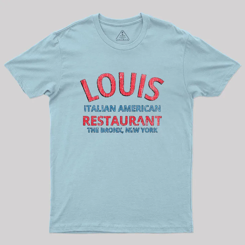 Louis Restaurant Godfather Geek T-Shirt - Image 9