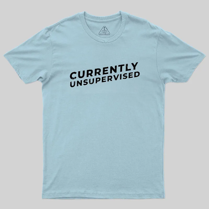 Currently Unsupervised Badge Geek T-Shirt - Image 9