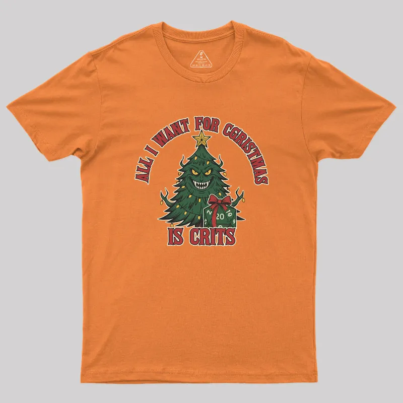 Oh Merry Pun Christmas Geek T-Shirt - Image 7