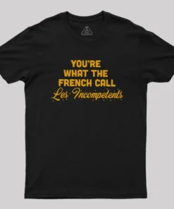 Alternative view of Les Incompetents Geek T-Shirt