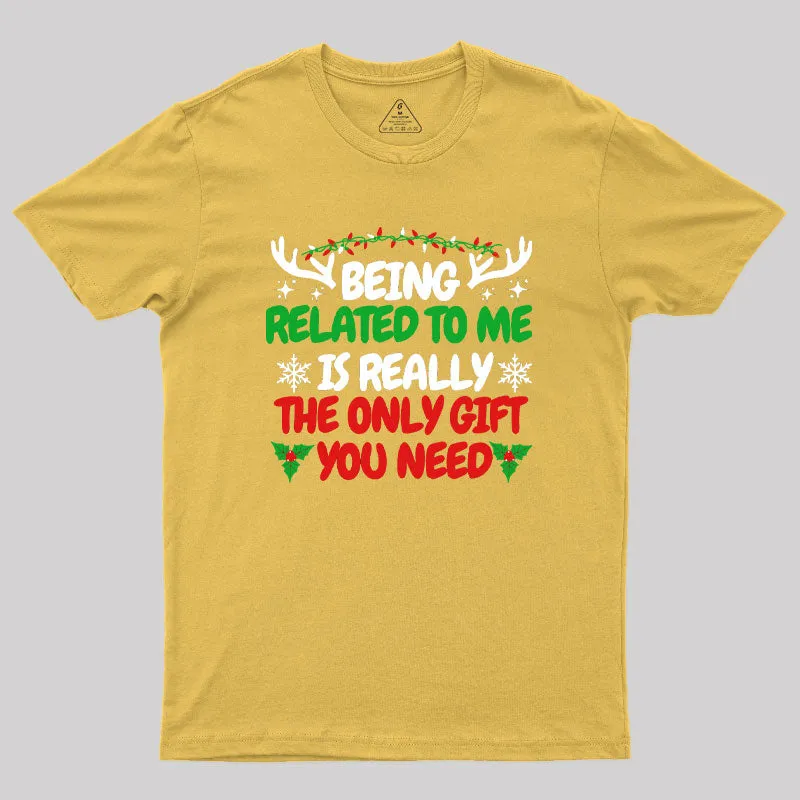 Being Related to Me Geek T-Shirt - Image 5