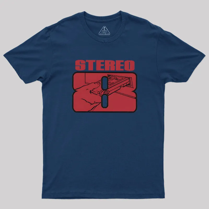 Stereo 8 Geek T-Shirt - Image 2