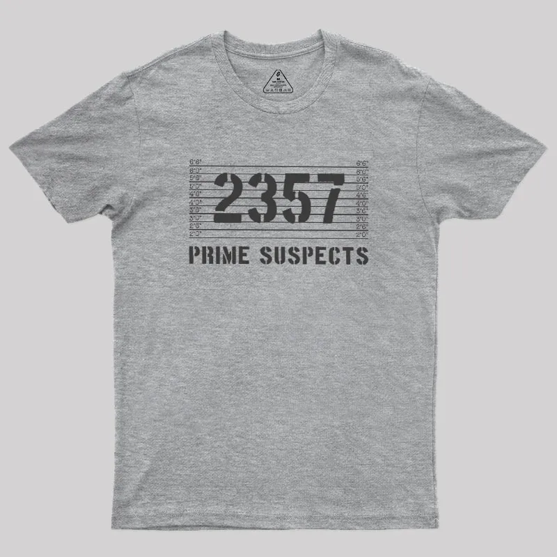 PRIME SUSPECTS Geek T-Shirt - Image 4