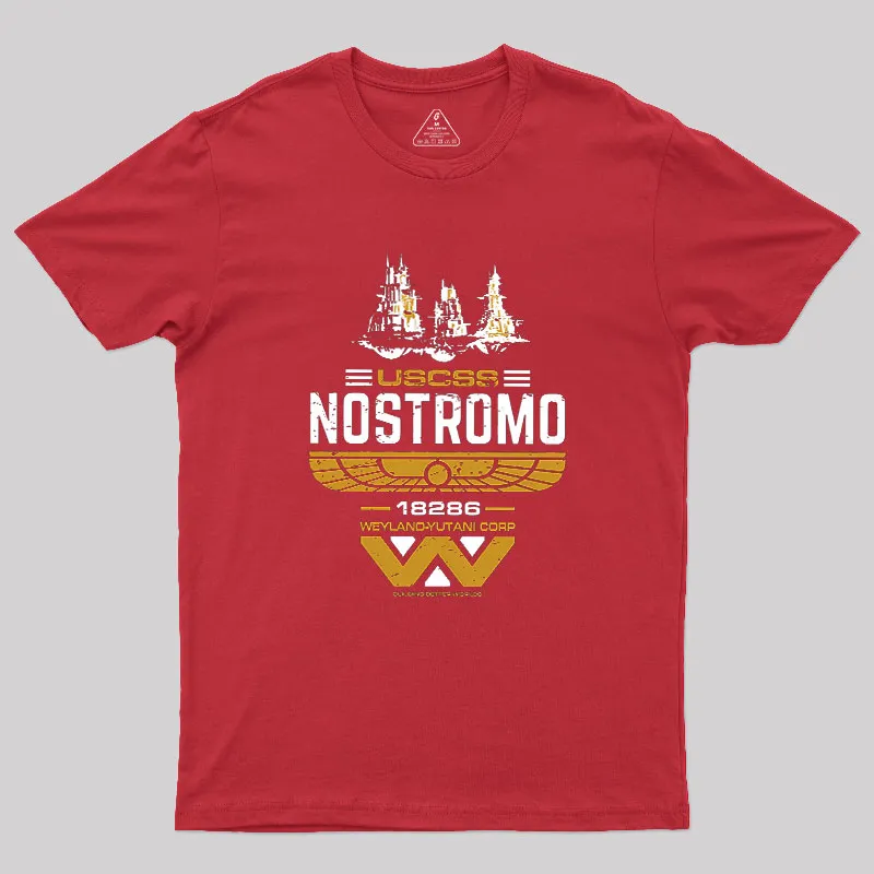Nostromo Geek T-Shirt - Image 5
