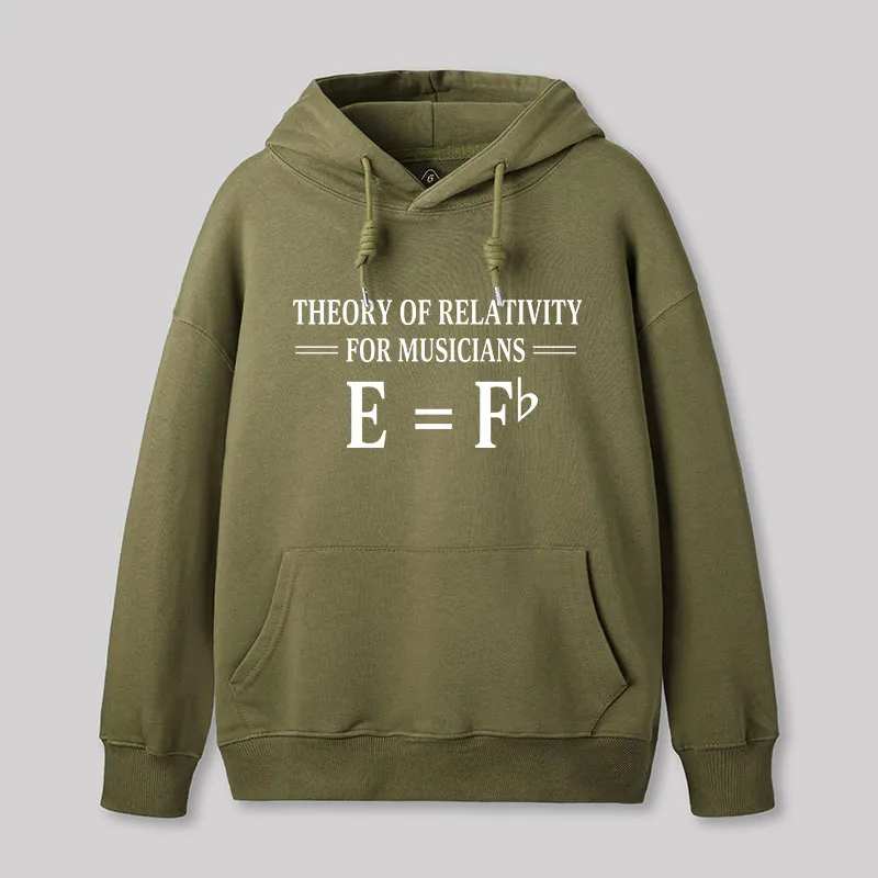 Theory Of Relativity For Musicians Geek Hoodie - Image 4