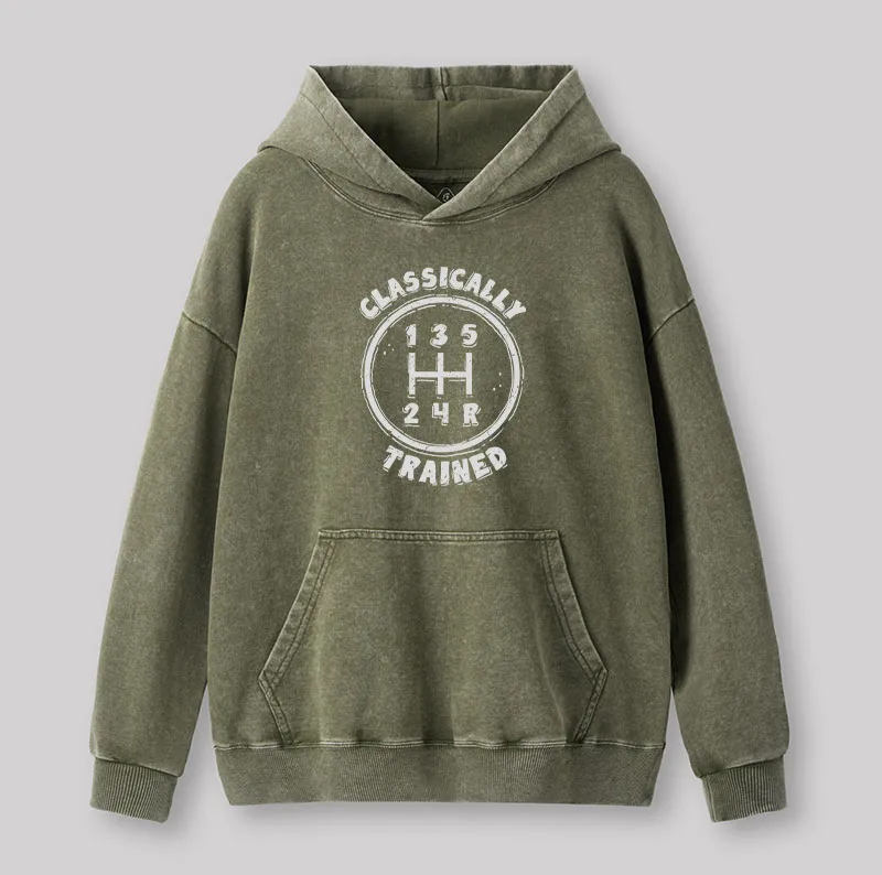 Classically Trained Washed Hoodie - Image 3