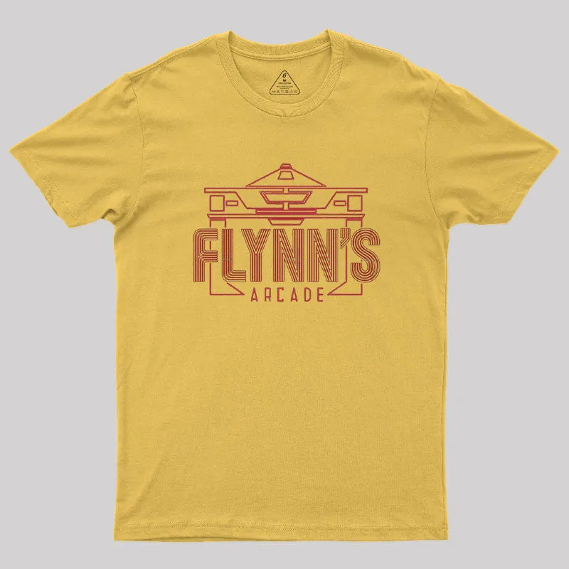 Flynn's Arcade Line Geek T-Shirt - Image 7