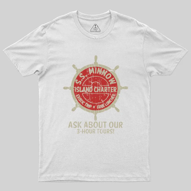 Retro Style Gilligans Island 70s Geek T-Shirt - Image 11